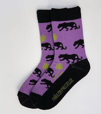 Bio Socken von Prusselise, Panther, Gr. 31-34