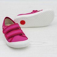 Barfuß Sneaker, aus Bio-Baumwolle von Pololo, pink, 25