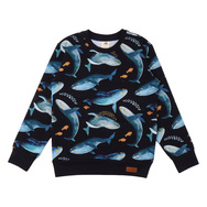 Sweatshirt, Humpback Whales, dunkelblau, von Walkiddy, Gr. 152