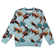 Sweatshirt, Panda Friends, hellblau, von Walkiddy, Gr. 116
