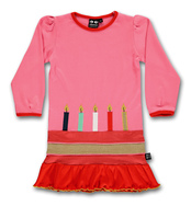 Kleid Geburtstagskonfetti - von „U Bang“, pink, 3