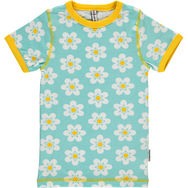 T-Shirt Blumen von Maxomorra, hellblau, 86