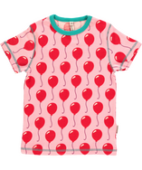 T-Shirt Luftballon von Maxomorra, rosa-rot, 80