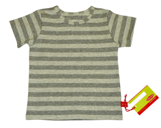 T-Shirt Ringel, grau-grau, von Anton Emma, 110/116