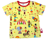 T-Shirt Zirkus, gelb, von Anton Emma, 122/128