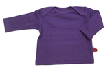 Baby-Shirt uni lila, von Anton Emma, 50/56