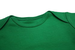 Baby-Shirt uni grün, von Anton Emma, 86/92