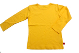 Langarm-Shirt uni gelb, von Anton Emma, 122/128