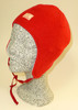Mütze Jack aus Schurwolle-Fleece von Pickapooh, rot, 48