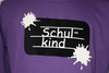 Schulkind-Shirt, lila, 122/128