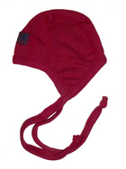 Mütze Mini von Pickapooh, Wolle/Seide, rot, Gr. 34