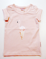 T-Shirt Flamingo, rose, von Baba, Gr. 104