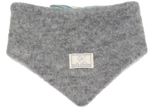 Dreieckstuch aus Schurwolle-Fleece, von Pickapooh, gray, 1