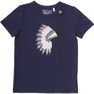 Baby T-Shirt Indianer von Fred's World, navy, Gr. 68