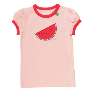 Baby T-Shirt Hello Watermelon, pfirsich, Gr. 68