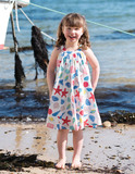 Tabitha Trapeze Dress von frugi, Beachcombing, 3-4 Jahre