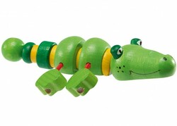 Klapper-Krokodil, grün, von Walter
