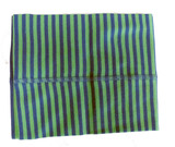 Strunzl aus Baumwolle, von Pickapooh,atlantic-grün geringelt, 3