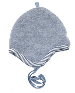 Mütze Mini von Pickapooh, aus Schurwolle-Fleece, grau, 36