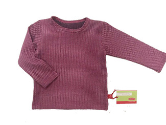 Langarmshirt, Knit pink, von Anton Emma, Gr. 86/92