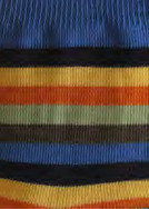 Kindersöckchen Multicolor von Grödo, Baumwolle,  Farbe regattablau-marine, 1-2