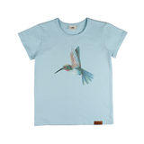 T-Shirt, Monoprint Hummingbirds, von Walkiddy, Gr. 104