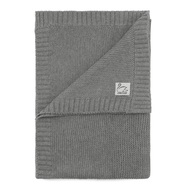 Strickdecke (Knitted Blanket), in der Farbe grey, von Vanilla Copenhagen