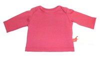 Baby-Shirt himbeermelange, von Anton Emma, Gr. 74/80