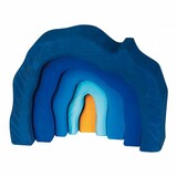 Höhle, blau, von Glückskäfer
