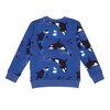 Sweatshirt, Playful Orcas, dunkelblau, von Walkiddy, Gr. 92