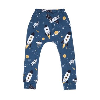 Baggy Pants, Space Trip, dunkelblau, von Walkiddy, Gr. 92