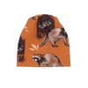 Beanie, Curious Raccoons, braun, von Walkiddy, Gr. 55/57
