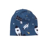 Beanie, Space Trip, dunkelblau, von Walkiddy, Gr. 55/57