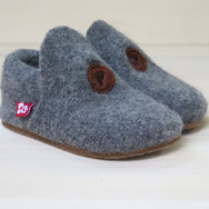 Barefoot Wolle von Pololo, grau, 27