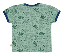 T-Shirt von Loud+Proud mit Allover-Druck Australien Wildlife, bamboo, Gr. 98/104