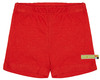 Shorts von Loud+Proud, Leinen-Jersey, copper (orange-rot), Gr. 62/68