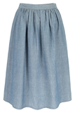 Uma Skirt, Rock, Chambray (leichter Jeansstoff), von Lily Balou, Gr. 36