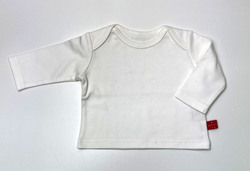 Baby-Shirt weiß, von Anton Emma, 74/80