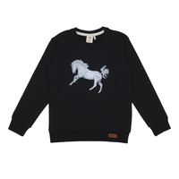 Sweatshirt, Schimmel Horses, von Walkiddy, Gr. 122