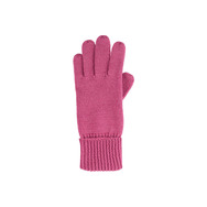 Kinder-Fingerhandschuhe, Strick, Merinowolle, von Pure Pure, dark-pink, Gr. 5