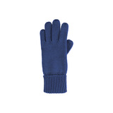 Kinder-Fingerhandschuhe, Strick, Merinowolle, von Pure Pure, stormy-blue, Gr. 4