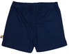 Shorts von Loud+Proud, Leinen-Jersey, ultramarin, Gr. 134/140