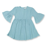 UMA Kleid, dusty blue, von Sense Organics, Gr. 104 (3-4 Jahre)