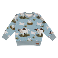 Sweatshirt, Goat Family, von Walkiddy, Gr. 92