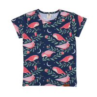 T-Shirt, Pinky Birds, von Walkiddy, Gr. 116