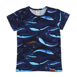 T-Shirt, Whaley‘s Song, dunkelblau, von Walkiddy, Gr. 98