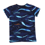 T-Shirt, Whaley‘s Song, dunkelblau, von Walkiddy, Gr. 104