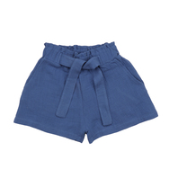 Paperbag Shorts, Sky Blue, von Walkiddy, Gr. 128