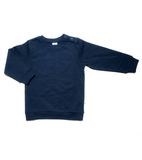 Sweatshirt von Leela Cotton, indigo, 86/92